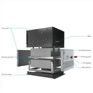 Enèji batri BMS varyateur 10kWh ak MPPT