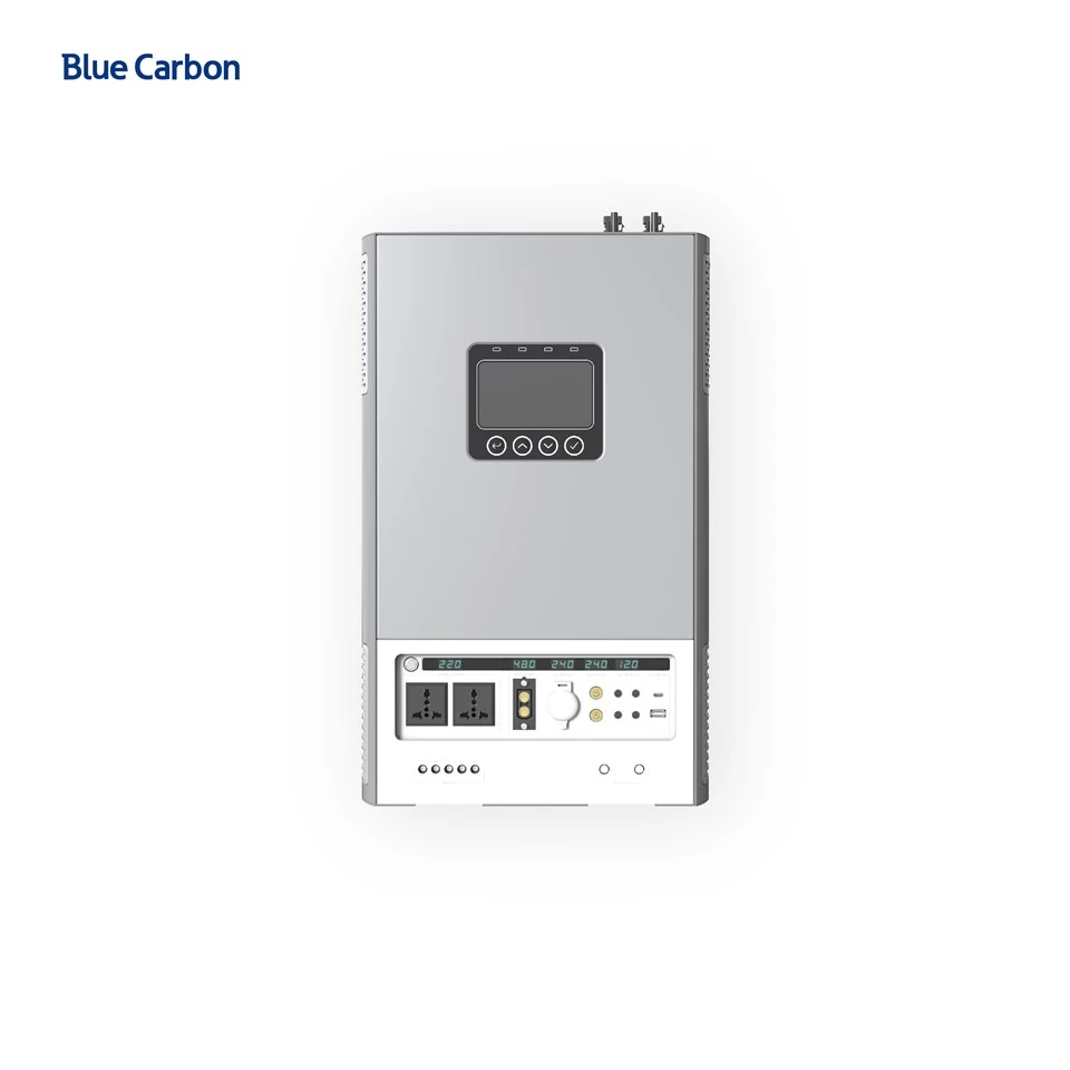 Blue Carbon AC/DC envèstisè ak chajè solè MPPT pou zòn ki andeyò -grid oswa fèb-