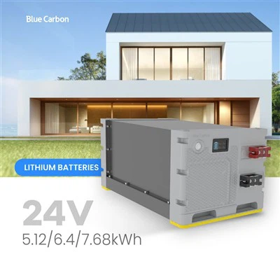 Blue Carbon 24V LiFePO4 Battery Pack 10 ane Garanti