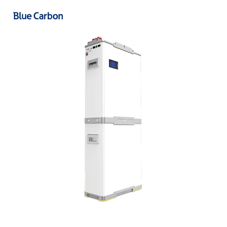 Blue Carbon Stackable 48V Lithium Ion Battery Pack for Off-grid sistèm enèji solè